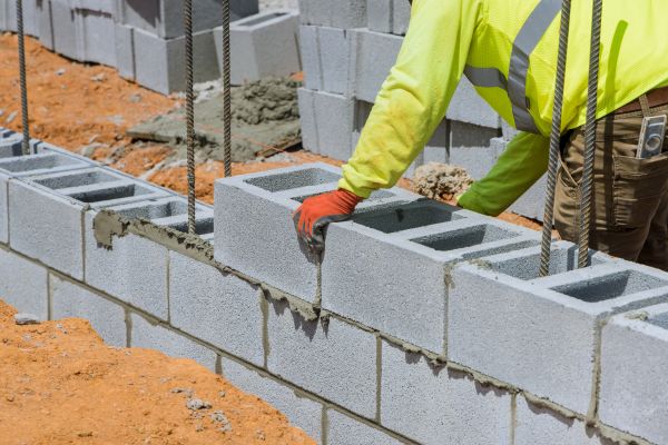 Concrete Blocks Installation in Snohomish