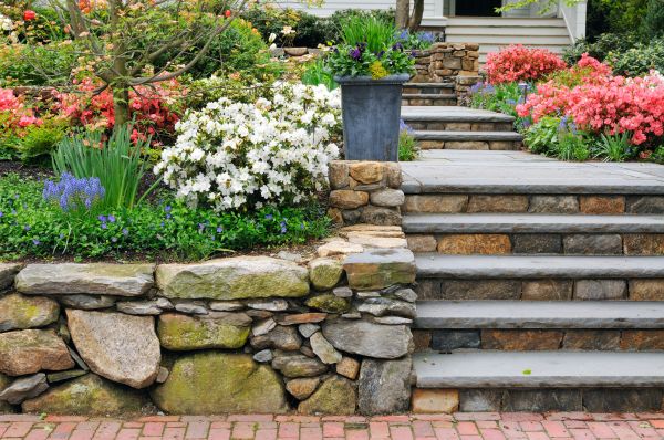 Stone Stairs Repair in Snohomish