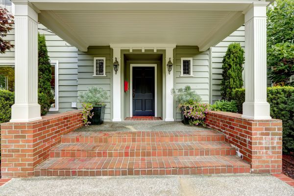 Front Porch Masonry Repair in Snohomish