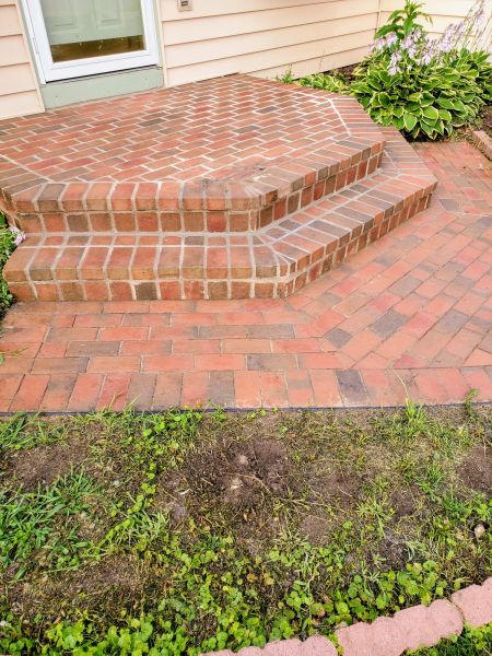 Brick Stoop Repair in Snohomish